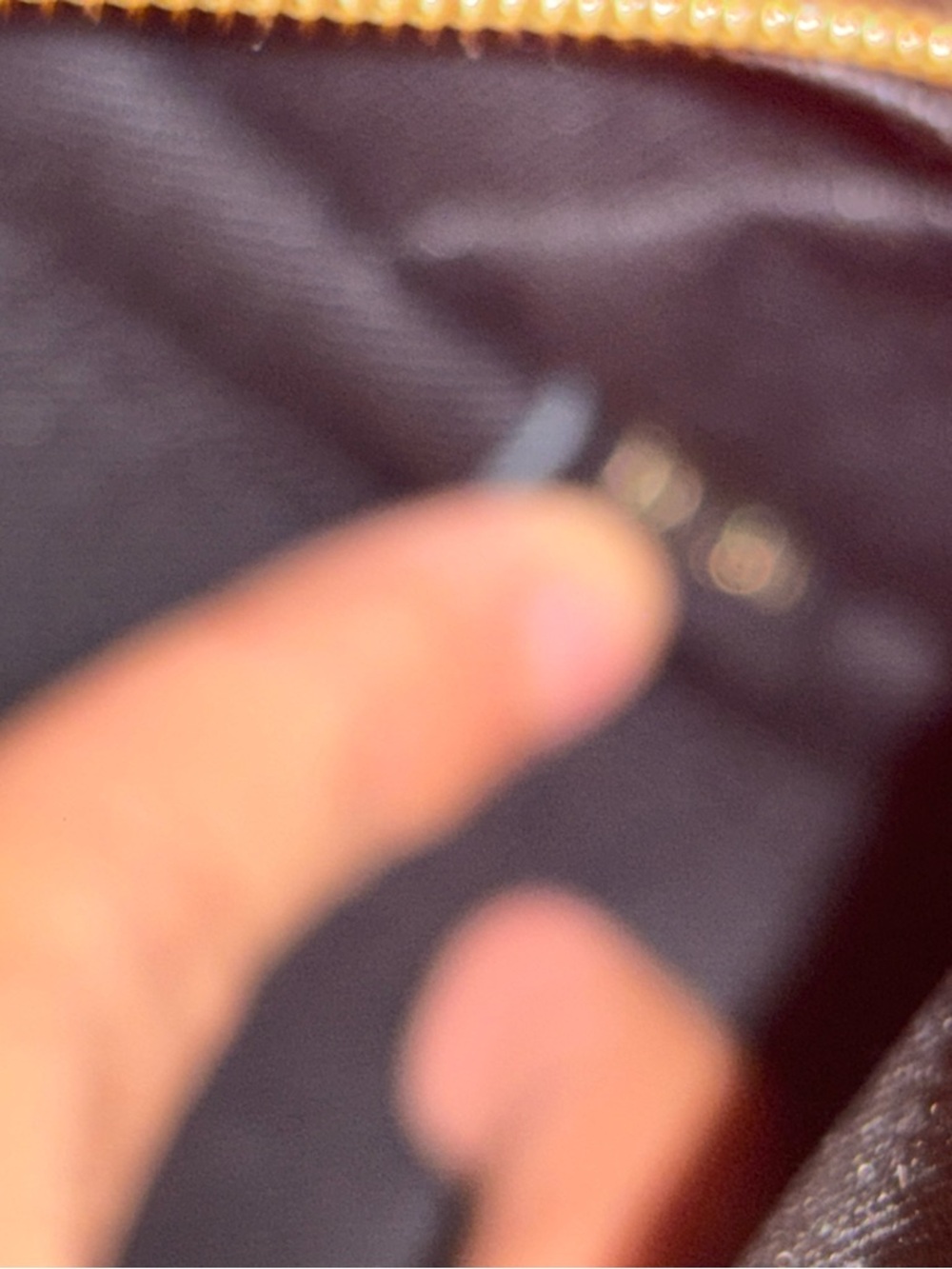 Louis Vuitton Monogram palm springs mini Backpack in Brown with Gold Hardware - Picture 9 of 13